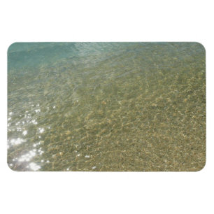 Magnet Flexible Eau sur la plage I Photographie de nature abstrait