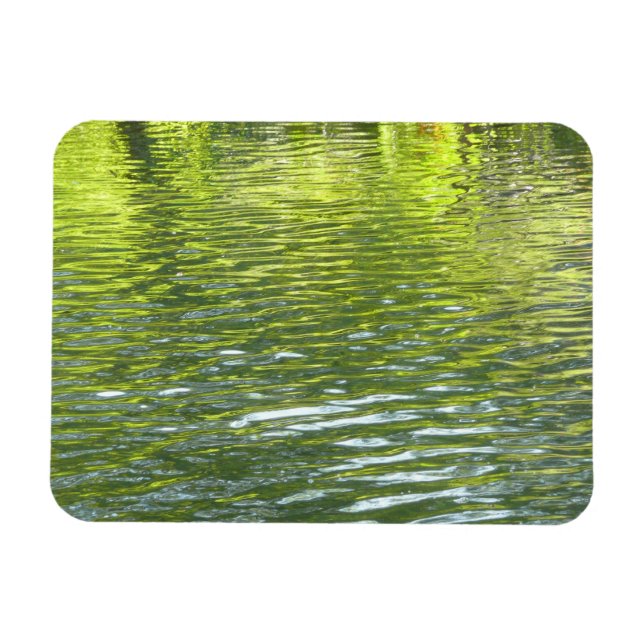 Magnet Flexible Eaux d'Oak Creek Nature jaune et verte Photo (Horizontal)