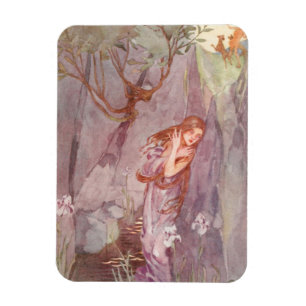 Magnet Flexible Echo & Narcissus de Stratton Illustration Vintage