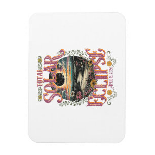 Magnet Flexible Éclipse solaire super totale 8 avril 2024 Astronom