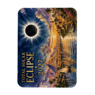 Magnet Flexible Éclipse solaire totale de 2027 en Égypte