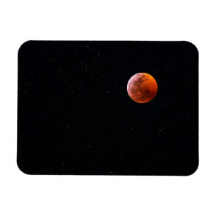 Magnet Flexible Éclipse totale de Lune de sang   Big Island Hawaï