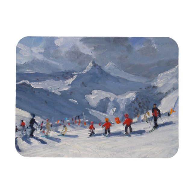 Magnet Flexible École de ski Tignes 2009 (Horizontal)