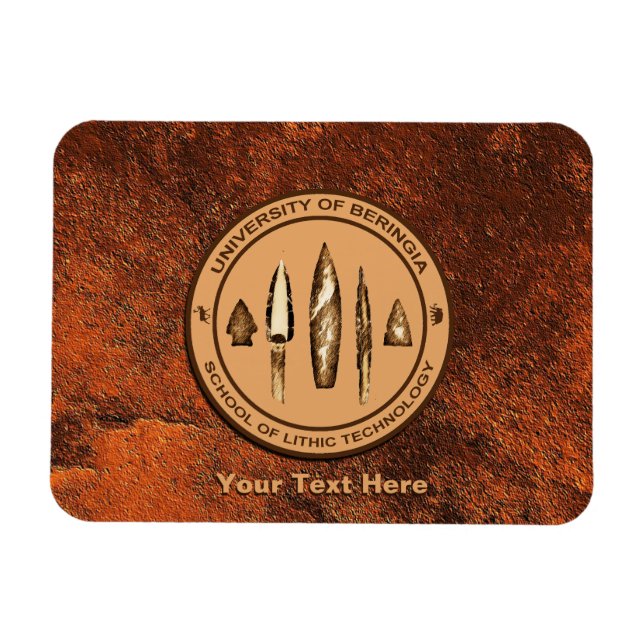 Magnet Flexible Ecole de Technologie Lithique de Beringia (Horizontal)