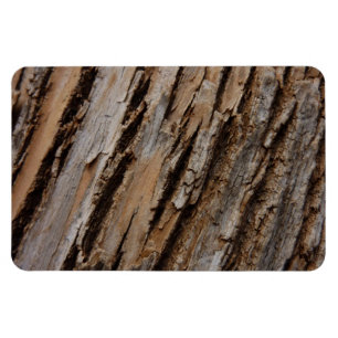 Magnet Flexible Écorce d'arbre I Dessin texturé abstrait naturel