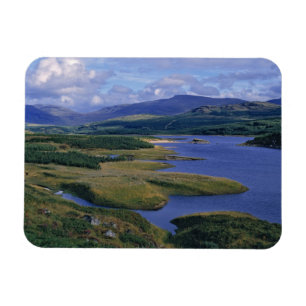 Magnet Flexible Écosse, Highland, Wester Ross, Loch Garry. Un