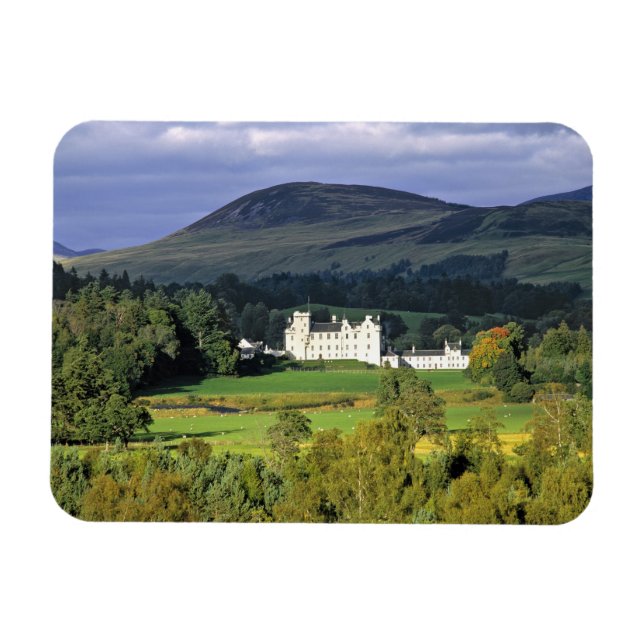 Magnet Flexible Écosse, Tayside, château de Blair. Dans un champ é (Horizontal)