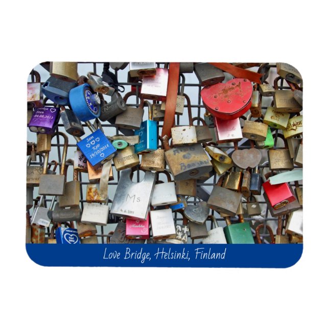 Magnet Flexible Écrans d'amour d'Helsinki (Horizontal)