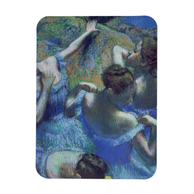 Magnet Flexible Edgar Degas | Blue Dancers, c.1899 (Vertical)