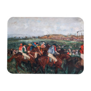 Magnet Flexible Edgar Degas - Course de gentlemen