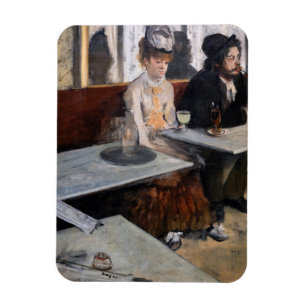 Magnet Flexible Edgar Degas - Dans un café / L'Absinthe