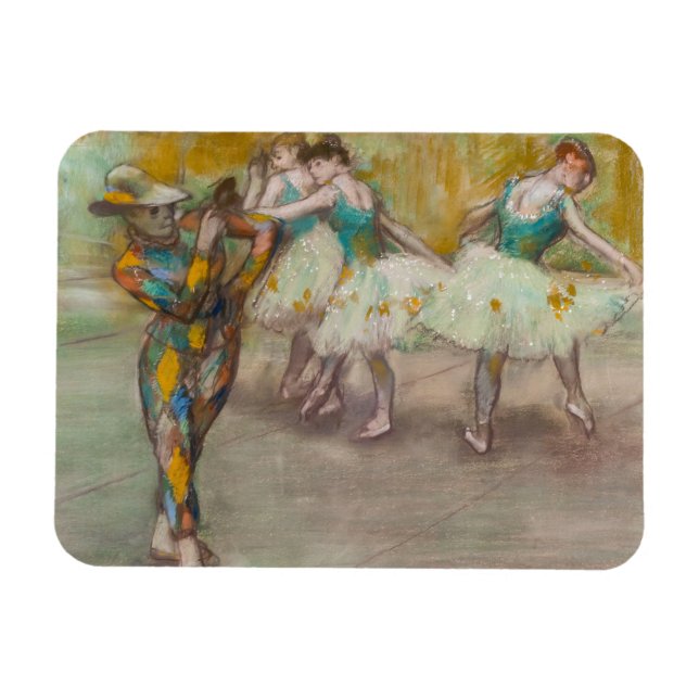 Magnet Flexible Edgar Degas - Harlequin Dance (Horizontal)