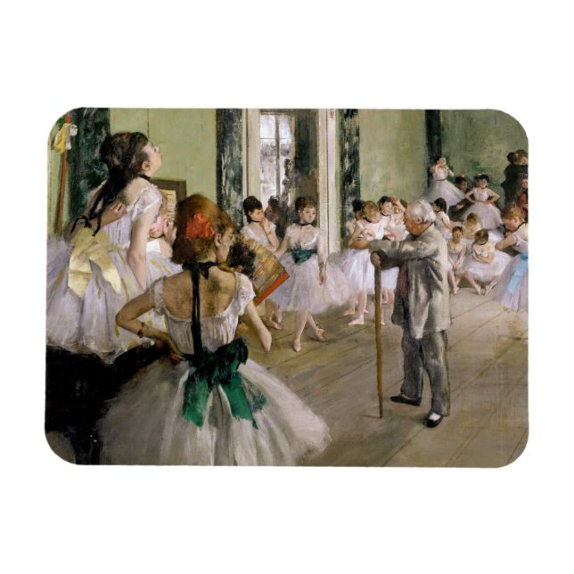 Magnet Flexible Edgar Degas - La Classe de danse (Horizontal)
