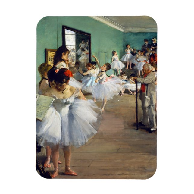 Magnet Flexible Edgar Degas - La Classe de danse (Vertical)