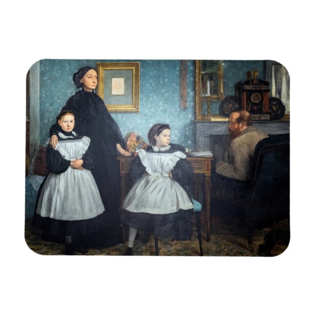 Magnet Flexible Edgar Degas - La famille Bellelli (Horizontal)