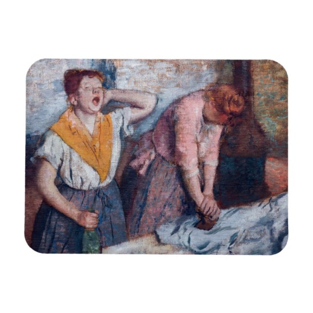 Magnet Flexible Edgar Degas - Les repasseuses (Horizontal)