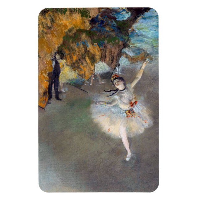Magnet Flexible Edgar Degas - L'Étoile / Danseuse sur la Scène (Vertical)
