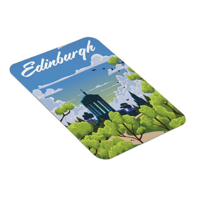 Magnet Flexible Edimbourg Écosse (Côté Droit)