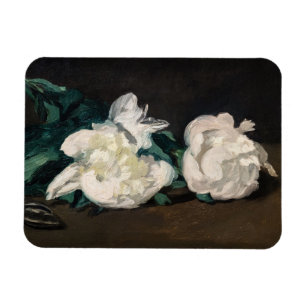 Magnet Flexible Edouard Manet - Branche des pivoines blanches, sec