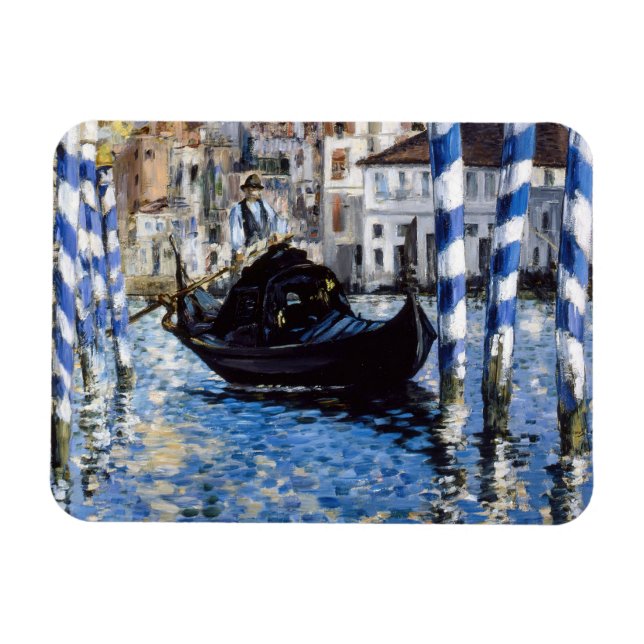 Magnet Flexible Edouard Manet - Grand Canal, Venise (Horizontal)