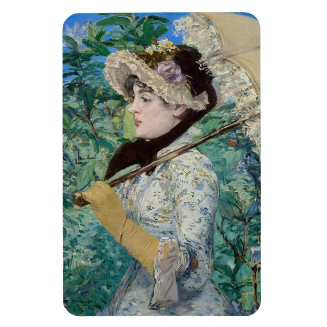 Magnet Flexible Edouard Manet - Jeanne / Printemps (Vertical)