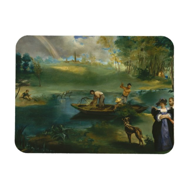 Magnet Flexible Edouard Manet - Pêche (Horizontal)