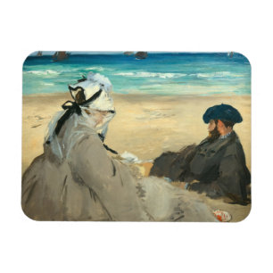 Magnet Flexible Edouard Manet - Sur la plage