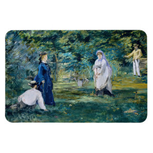 Magnet Flexible Edouard Manet - Une partie de croquet