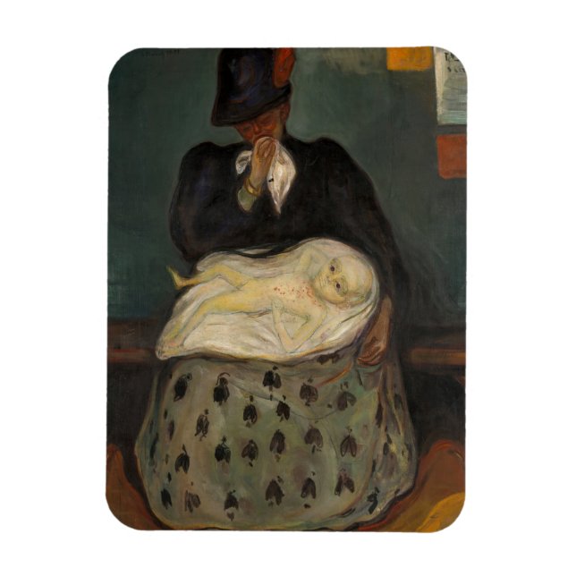 Magnet Flexible Edvard Munch - Héritage (Vertical)