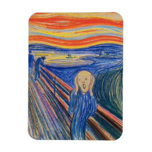 Magnet Flexible Edvard Munch - The Scream 1895