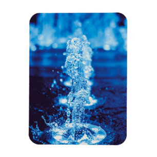 Magnet Flexible Effacer l'eau bleue en mouvement
