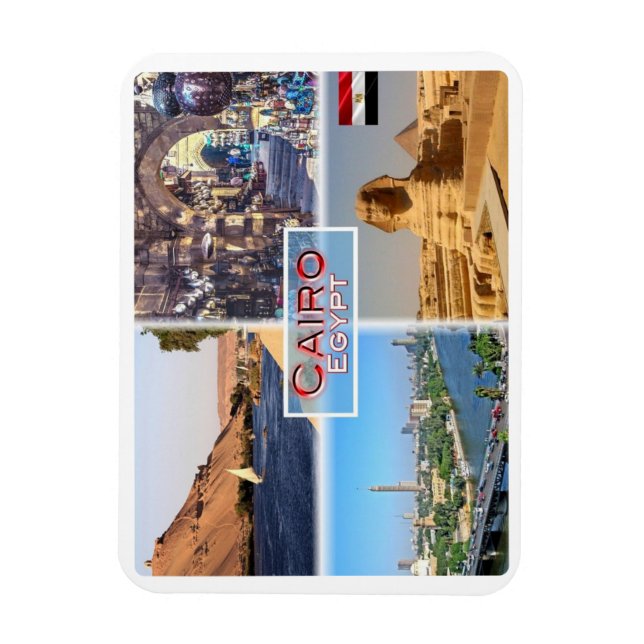 Magnet Flexible EG Le Caire - Nil - Khan el Khalili - (Vertical)