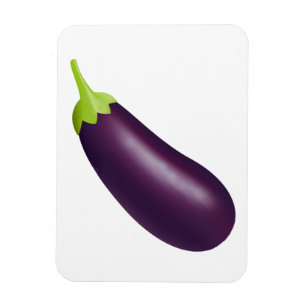 Magnet Flexible Eggplant Emoji