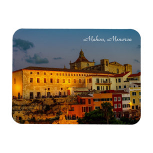 Magnet Flexible Église du Carmen à la tombée de la nuit - Mahon, M