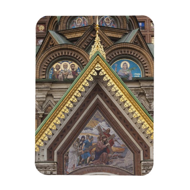 Magnet Flexible Église du Sauveur sur le Sang Versé (Vertical)