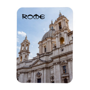 Magnet Flexible Eglise Sant Agnese sur la Piazza Navona - Rome