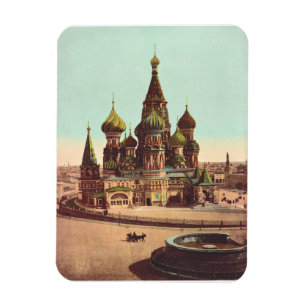 Magnet Flexible Église St-Basile de la Place rouge de Moscou