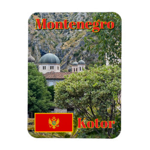 Magnet Flexible églises orthodoxes à Kotor, Monténégro voyage