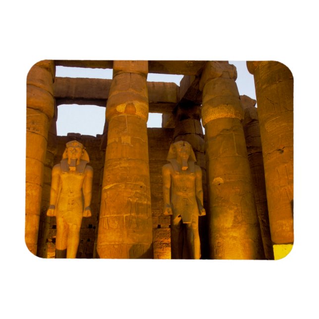 Magnet Flexible Égypte, Louxor.  Temple de Karnak. (Horizontal)