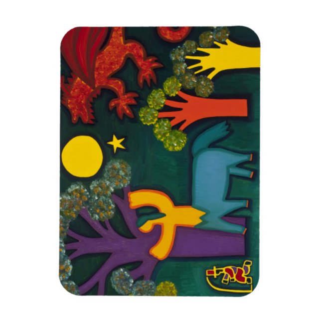 Magnet Flexible El Bosque Magico de Lucas 2009 (Vertical)