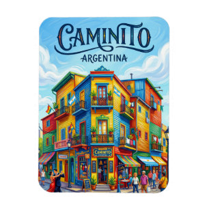 Magnet Flexible El Caminito Argentine