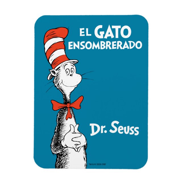 Magnet Flexible El Gato Ensombrerado (Vertical)