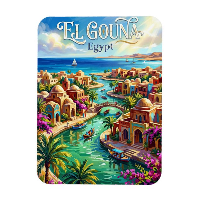 Magnet Flexible El Gouna Égypte (Vertical)