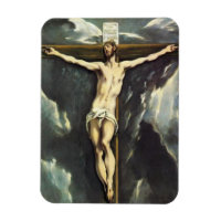 El Greco Christ sur l'aimant croisé