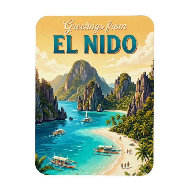 Magnet Flexible El Nido Philippines (Vertical)