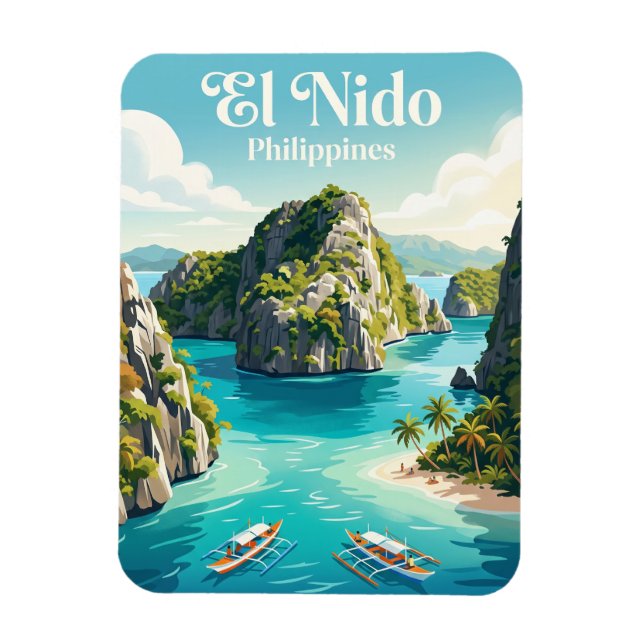 Magnet Flexible El Nido Philippines (Vertical)