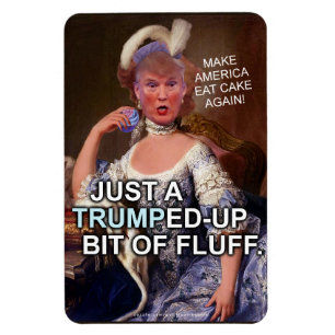Magnet Flexible Élection anti-Donald Trump Marie Antoinette 2020