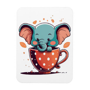 Magnet Flexible Élégance de l'éléphant