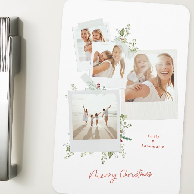 Magnet Flexible Élégant Festif Noël Botanique Album photo (Créateur téléchargé)