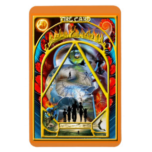 Magnet Flexible Élément de conception de carte d'incendie